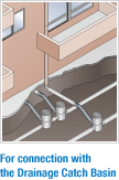 For connection with the Drainage Catch Basin